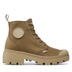 Trapery Palladium. Zielone trapery damskie Palladium, bez zapięcia. Za 349.99 zł.