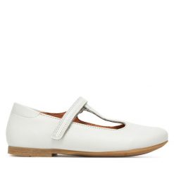 Baleriny Froddo. Białe baleriny dziewczęce Froddo, bez wzorów, bez obcasa, bez zapięcia. Za 189.99 zł.