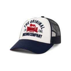 Czapka Trucker Lonsdale Larne. Białe czapki damskie Lonsdale, bez wzorów, z bawełny. Za 122.00 zł.
