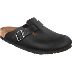 Kapcie Birkenstock Boston Dorosłych. Czarne kapcie damskie Birkenstock. Za 764.00 zł.