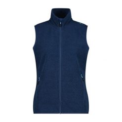 Bezrękawnik damski CMP. Niebieskie kamizelki damskie CMP, bez wzorów, bez kaptura. Za 270.00 zł.