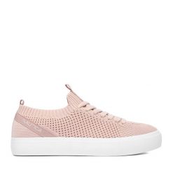 Tenisówki Nautica. Czerwone trampki damskie Nautica, bez wzorów, bez zapięcia. Za 149.99 zł.