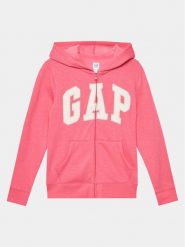 Gap Bluza 692277-01 Różowy Regular Fit. Czerwone bluzy dziewczęce GAP, bez wzorów, z bawełny, bez ramiączek, bez kaptura. Za 99.99 zł.