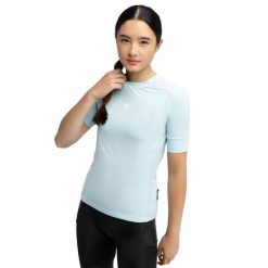 Damska luźna koszulka rowerowa gravel Kolarstwo Siroko Spugla-W. Niebieskie koszulki damskie SIROKO, bez wzorów, z tkaniny, bez kołnierzyka, bez ramiączek. Za 168.00 zł.