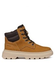 Geox Trapery J Kiddartah Boy J46M9A 032FU C2286 S Brązowy. Brązowe buty zimowe chłopięce Geox, z materiału, bez zapięcia. Za 379.99 zł.