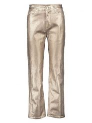 Scotch & Soda Spodnie w kolorze złotym rozmiar: W27. Żółte spodnie materiałowe damskie Scotch & Soda, bez wzorów, z materiału. Za 122.96 zł.