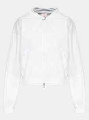 Deha Bluza D02740 Biały Regular Fit. Białe bluzy damskie Deha, xs, bez wzorów, z bawełny, bez kaptura. Za 419.99 zł.