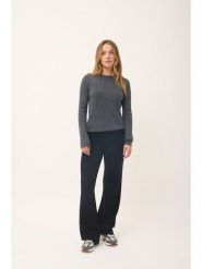 Just Cashmere Kaszmirowy sweter "Avana" w kolorze szarym rozmiar: XXL. Szare swetry klasyczne damskie Just Cashmere, xxl, z kaszmiru, bez kołnierzyka. Za 347.99 zł.