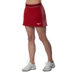 Damskie spódnico-spodenki Mizuno Flex. Niebieskie spodenki sportowe damskie Mizuno, s, bez wzorów, z materiału, na fitness i siłownię. Za 190.00 zł.