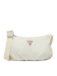 Guess Jeans Torebka CWBEO-GUESS-XC-003-09 Écru. Listonoszki damskie Guess Jeans, z aplikacjami, z jeansu, bez dodatków. Za 199.99 zł.