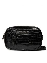 Valentino Torebka Miramar VBS7UE01 Czarny. Czarne listonoszki damskie Valentino, bez wzorów, ze skóry, bez dodatków. Za 379.99 zł.