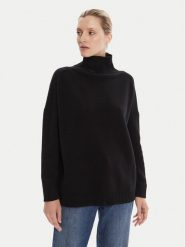 Weekend Max Mara Golf Borgia 2525366112 Czarny Relaxed Fit. Czarne golfy damskie Weekend Max Mara, xl, bez wzorów, z wełny, bez ramiączek. Za 1,089.00 zł.
