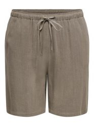 ONLY Szorty w kolorze szarobrązowym rozmiar: 54. Brązowe szorty damskie Only, bez wzorów. Za 86.99 zł.