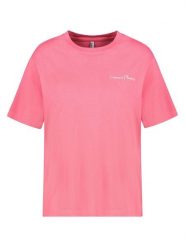 Sublevel Koszulka w kolorze jasnoróżowym rozmiar: L. Różowe koszulki damskie Sublevel, l, bez wzorów, bez kołnierzyka, bez ramiączek. Za 43.99 zł.