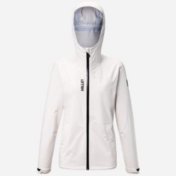 Kurtka przeciwdeszczowa damska MILLET Seneca Storm 3L Jkt W. Brązowe kurtki damskie Millet, l, bez wzorów, z hardshellu, z kapturem. Za 789.00 zł.