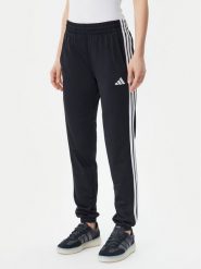 Adidas Spodnie dresowe Tricot 3-Stripes JF3383 Czarny Regular Fit. Czarne spodnie dresowe damskie Adidas, xs, bez wzorów, z dresówki. Za 129.99 zł.