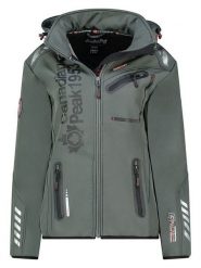 Canadian Peak Kurtka softshellowa w kolorze antracytowym rozmiar: M. Czarne kurtki sportowe damskie Canadian Peak, m, bez wzorów, bez kaptura. Za 237.73 zł.