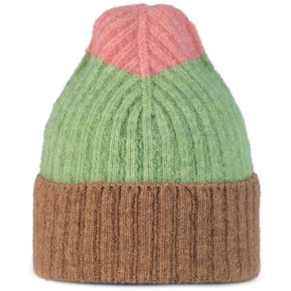 Czapka zimowa dla doroasłych BUFF Knitted Beanie. Zielone czapki damskie Buff, na zimę, bez wzorów. W wyprzedaży za 89.96 zł.