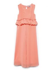 Abel & Lula Kombinezon 5206 Pomarańczowy Regular Fit. Brązowe sukienki dziewczęce Abel & Lula, bez wzorów, z syntetyku, bez ramiączek. Za 399.99 zł.