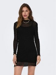 ONLY Sukienka koktajlowa Kate 15310218 Czarny Regular Fit. Czarne sukienki damskie Only, bez wzorów, z syntetyku, wizytowe, bez ramiączek. Za 59.99 zł.