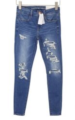 American Eagle Outfitters Jegginsy damskie W26 Next Level Stretch. Niebieskie jeansy damskie Erima. Za 285.99 zł.