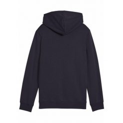 Młodzieżowa bluza z kapturem Essentials Block PUMA New Navy Blue. Niebieskia bluzy damskie Puma, m, bez wzorów, z dzianiny, z kapturem. W wyprzedaży za 169.00 zł.