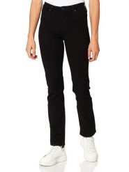 Lee Dżinsy "Marion" - Regular fit - w kolorze czarnym rozmiar: W30/L33. Czarne jeansy damskie Lee, z podwyższonym stanem. Za 173.99 zł.