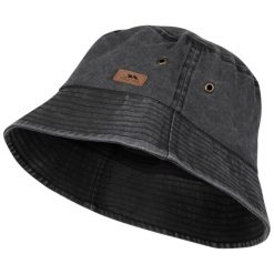 Trespass Cinzia - kapelusz typu bucket unisex, ciemnoszary. Szare kapelusze damskie Trespass, bez wzorów, z materiału. Za 53.70 zł.