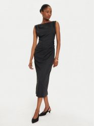Marella Sukienka koktajlowa Bolivar 2423226061 Szary Slim Fit. Szare sukienki damskie Marella, bez wzorów, z syntetyku, wizytowe, bez ramiączek. Za 859.99 zł.