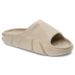 Beżowe Klapki Big Star Wodoodporne Buty Damskie. Brązowe klapki damskie Big Star, bez wzorów, bez obcasa, bez zapięcia. Za 89.99 zł.