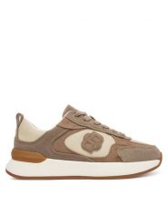 BOSS Sneakersy B Icon 50548288 Brązowy. Brązowe obuwie sportowe damskie Boss, ze skóry, bez zapięcia. Za 659.99 zł.