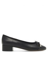 Nine West Baleriny WFA2608-1 Czarny. Czarne balerinki damskie Nine West, bez wzorów, ze skóry. Za 119.99 zł.