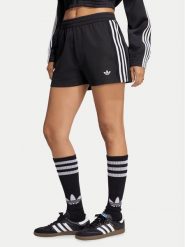 Adidas Szorty sportowe Lace 3 Stripes LG4267 Czarny Regular Fit. Czarne spodenki sportowe damskie Adidas, m, bez wzorów, z syntetyku. Za 179.99 zł.