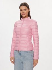 Patrizia Pepe Kurtka puchowa CO0178/A503-M482 Różowy Regular Fit. Czerwone kurtki damskie Patrizia Pepe, m, bez wzorów, z puchu, bez kaptura. Za 1,619.00 zł.