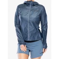 Kurtka przeciwwiatrowa damska Inov-8 Windshell FZ. Szare kurtki damskie Inov-8, bez wzorów, bez kaptura. Za 287.99 zł.