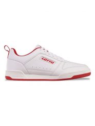Lotto Sneakersy "Toco" w kolorze biało-czerwonym rozmiar: 36. Białe obuwie sportowe damskie Lotto, bez zapięcia. Za 87.81 zł.