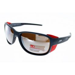 Okulary przeciwsłoneczne sportowe górskie Julbo MONTEBIANCO 2 SPECTRON 4. Czerwone okulary przeciwsłoneczne damskie JULBO. W wyprzedaży za 303.25 zł.