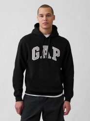GAP Bluza w kolorze czarnym rozmiar: XXL. Czarne bluzy damskie GAP, xxl, bez wzorów, z kapturem. Za 114.95 zł.
