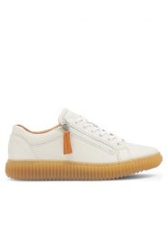 Go Soft Sneakersy WI16-RN052-01 Biały. Białe obuwie sportowe damskie GO SOFT, ze skóry, bez zapięcia. Za 229.99 zł.