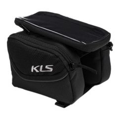 Torba rowerowa na ramę Kellys ALPHA. Czarne torebki klasyczne damskie Kellys, bez dodatków. Za 69.99 zł.