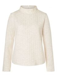 More & More Bluzka w kolorze kremowym rozmiar: 36. Brązowe bluzki damskie More & More, bez wzorów, bez kołnierzyka, bez ramiączek. Za 104.14 zł.