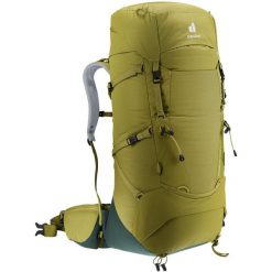 Plecak trekkingowy Deuter Aircontact Core 50+10 - cactus/ivy. Zielone plecaki Deuter, bez wzorów. Za 954.99 zł.