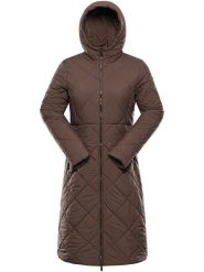 Alpine Pro Płaszcz pikowany "Stawa" w kolorze brązowym rozmiar: XS. Brązowe płaszcze damskie Alpine Pro, xs, bez wzorów, bez kaptura. Za 344.21 zł.