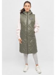 Bench Kamizelka pikowana "Nakiyah" w kolorze khaki rozmiar: 42. Brązowe kamizelki damskie Bench, bez wzorów, bez kaptura. Za 260.99 zł.