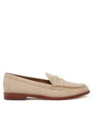 LAUREN RALPH LAUREN Mokasyny Wynnie 802970584001 Beżowy. Brązowe mokasyny damskie Lauren Ralph Lauren, ze skóry, bez obcasa. Za 509.99 zł.