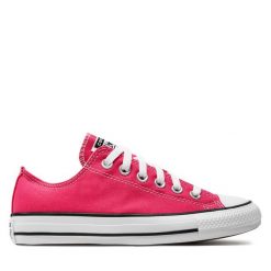 Trampki Converse. Czerwone trampki damskie Converse, bez wzorów, bez zapięcia. Za 219.99 zł.