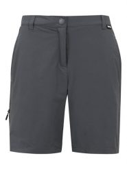Regatta Szorty funkcyjne "Travel Light" w kolorze antracytowym rozmiar: 42. Czarne spodenki sportowe damskie Regatta, bez wzorów, z materiału, outdoorowe. Za 113.90 zł.