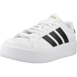 Buty ADIDAS STREETTALK BOLD Biały. Białe obuwie sportowe casual damskie Adidas, z syntetyku, bez zapięcia. Za 241.99 zł.