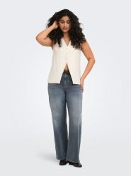 ONLY Carmakoma Dżinsy - Comfort fit - w kolorze niebiesko-szarym rozmiar: 54/L30. Niebieskie jeansy damskie Only Carmakoma. Za 190.45 zł.