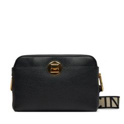 Torebka Coccinelle. Czarne listonoszki damskie Coccinelle, bez wzorów, bez dodatków. Za 1,009.00 zł.